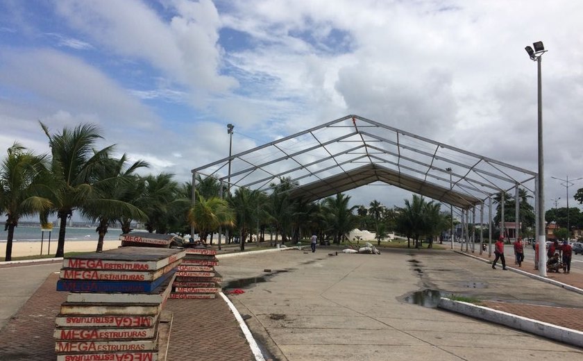 Instalação da estrutura do São João 2018 tem início