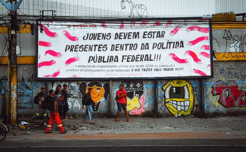 Juventudes de Alagoas e mais 10 estados mobilizam intervenções artísticas e educacionais para as eleições