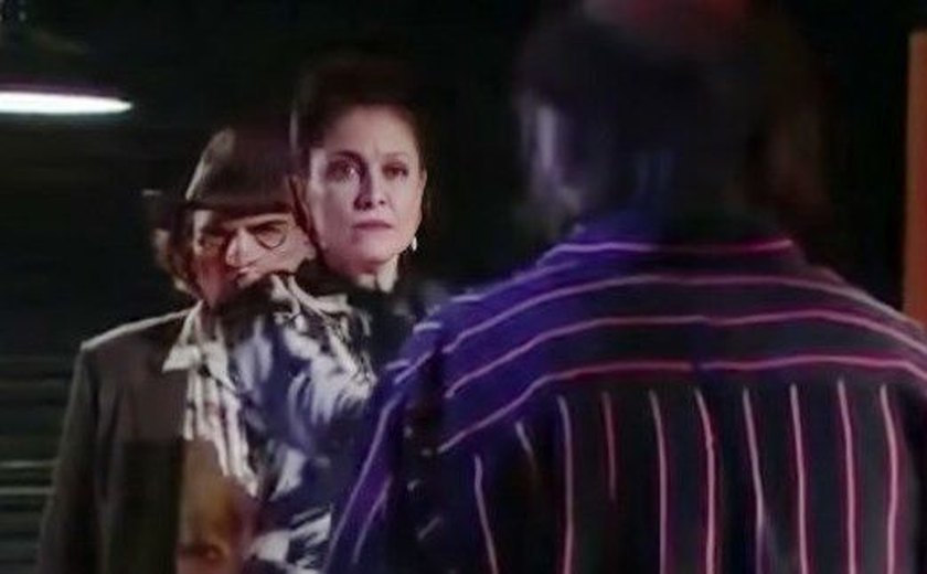 Bernarda mata O Escorpião com uma bala e ameaça Padilha em 'Triunfo do Amor'