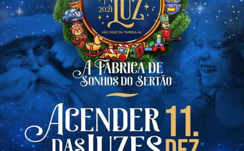 Tapera capricha no “Natal Luz 2021” com metas para ser a atração do interior de AL