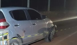 Ataque a tiros deixa um morto e um ferido após perseguição em Lagoa da Canoa