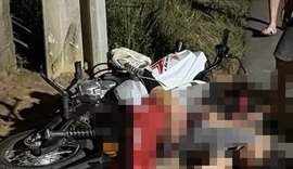Acidente deixa motociclista morto na AL-485, entre Feira Grande e Arapiraca
