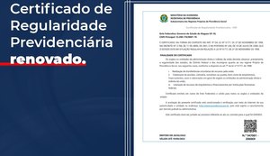 Alagoas Previdência renova Certificado de Regularidade Previdenciária