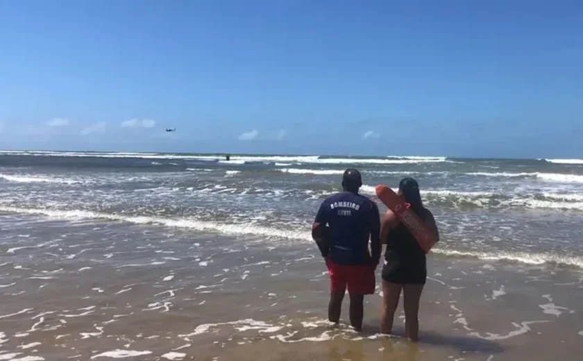 Buscas por menino de 6 anos desaparecido no mar seguem pelo terceiro dia em Alagoas