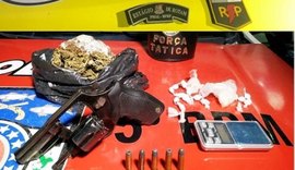 Equipes da PMAL prendem suspeitos de estupro e tráfico de drogas