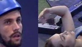 Arthur revolta o público após virar as costas para Carla enquanto sister passa mal