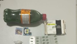 PC prende em flagrante homem e mulher por tráfico de drogas na Ponta Verde