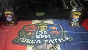 Polícia Militar apreende arma de fogo no Jacintinho