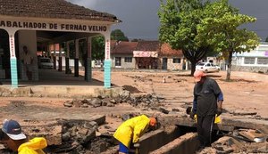 Seminfra dá continuidade aos serviços de desobstrução de galerias