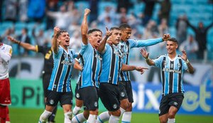 Grêmio vence Tombense e Sampaio Corrêa bate Vasco em casa