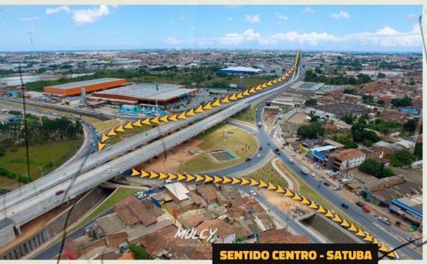 Segundo túnel do Viaduto da PRF será interditado a partir desta terça (06)