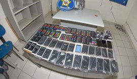 Suspeitos de integrar quadrilha especializada em furtos de celular são detidos