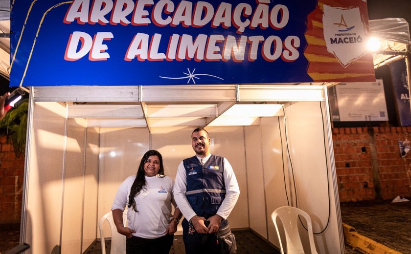 São João Solidário já arrecadou quase cinco toneladas de alimentos