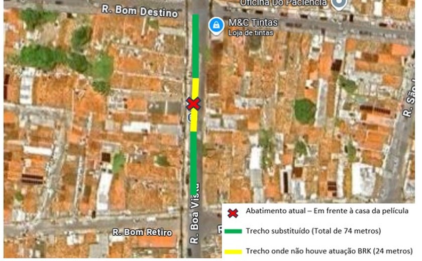 BRK inicia nova etapa de obra emergencial na Rua Cabo Reis, no bairro Ponta Grossa