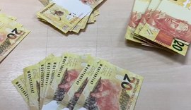 Homem é preso pela Polícia Federal com cédulas falsas e drogas em Arapiraca
