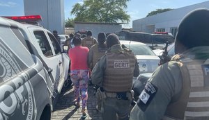 Operação prende três pessoas suspeitas de tráfico de drogas em Maceió