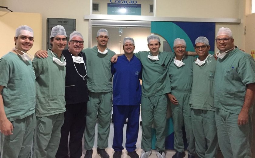 Hospital do Coração de Alagoas realiza primeira TAVI em paciente do SUS