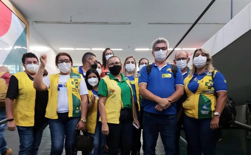 Arapiraca e Brasília: agentes de saúde organizam atos pela votação da PEC 22
