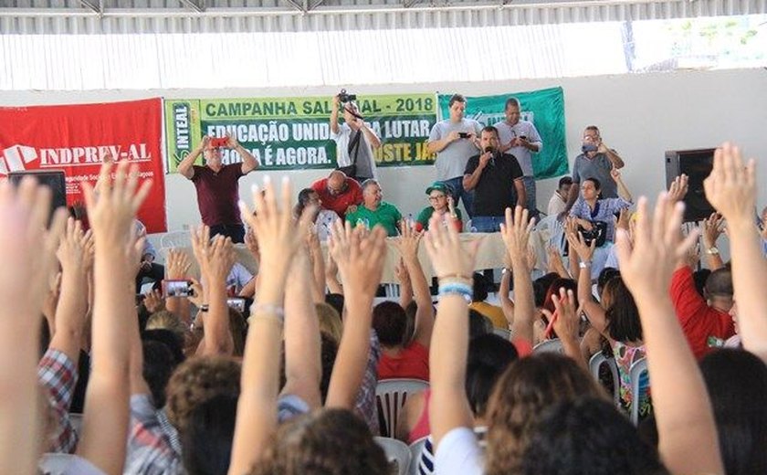 Servidores rejeitam proposta da Prefeitura de Maceió e seguem mobilizados