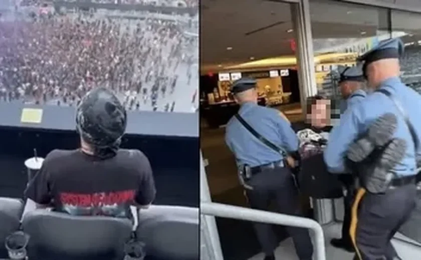 Homem se masturba durante show de rock e é preso em Nova Jersey