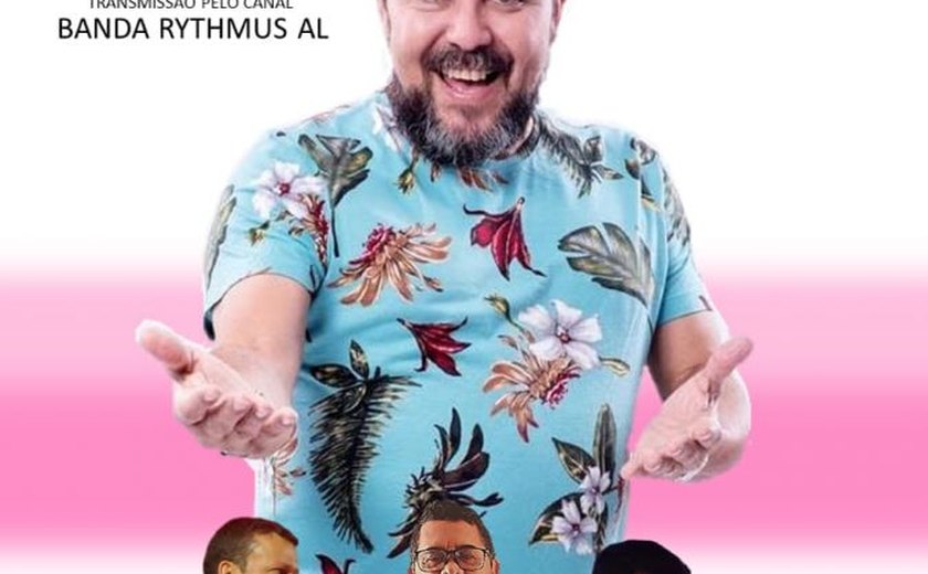 “Banda Rythmus” e cantor Lima Neto fazem live dançante no domingo