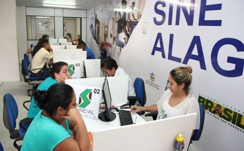 Sine Alagoas oferece 130 vagas de emprego em Maceió e interior