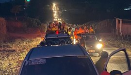Grande carreata empolga campanha de Lucas Coimbra candidato do PROS em Chã Preta