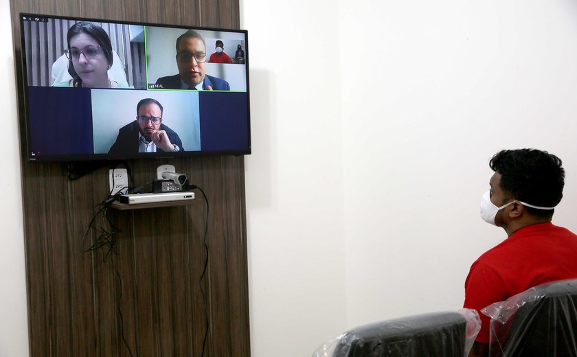 Centro de Telepresença agilizou mais de 1.500 audiências com reeducandos em 2022
