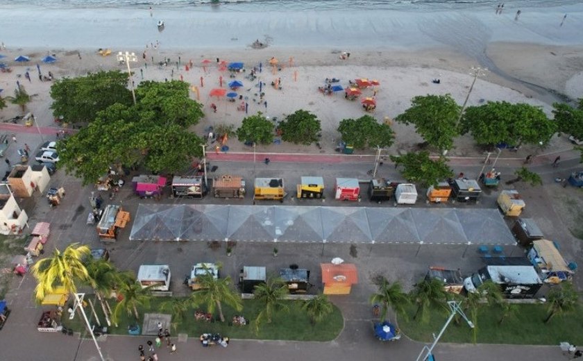 Março de 2026 é definido como prazo final para retirada de food trucks da orla da Pajuçara