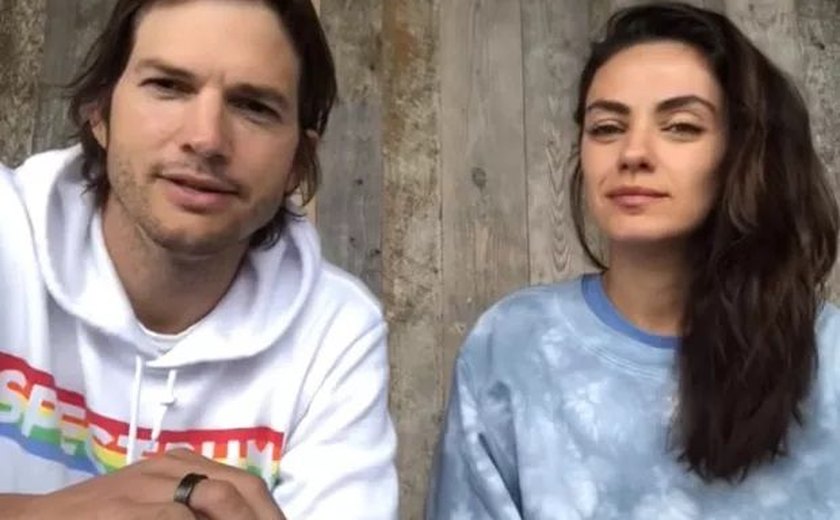 Ashton Kutcher e Mila Kunis lançam vinho e renda será doada para tratamento do Covid-19