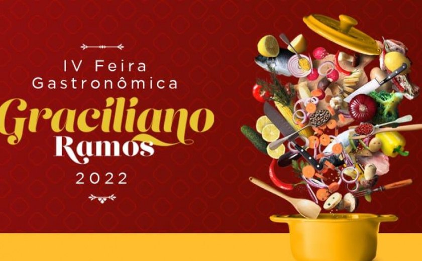 Feira Gastronômica do Graciliano Ramos promove negócios na área gastronômica