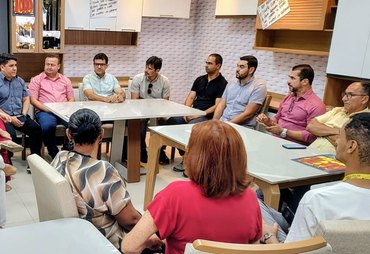 Empresários do centro de Arapiraca se reúnem com prefeitura para alinhar ajustes na obra de revitalização do comércio