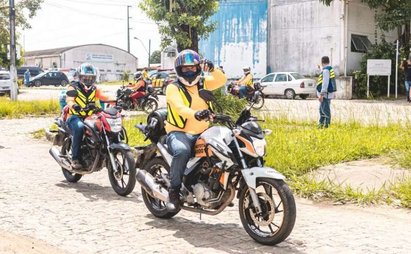 Prazo para cadastros dos mototaxistas de Maceió é prorrogado por mais 30 dias