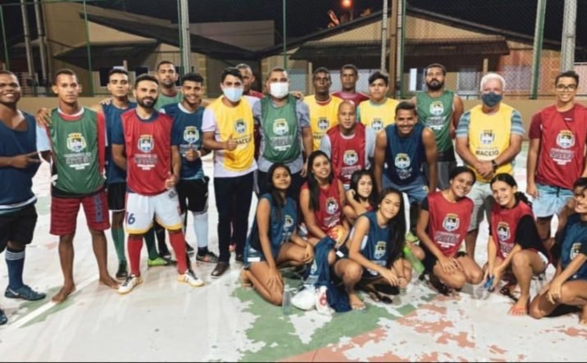 Ação incentiva prática de esportes em comunidades da capital