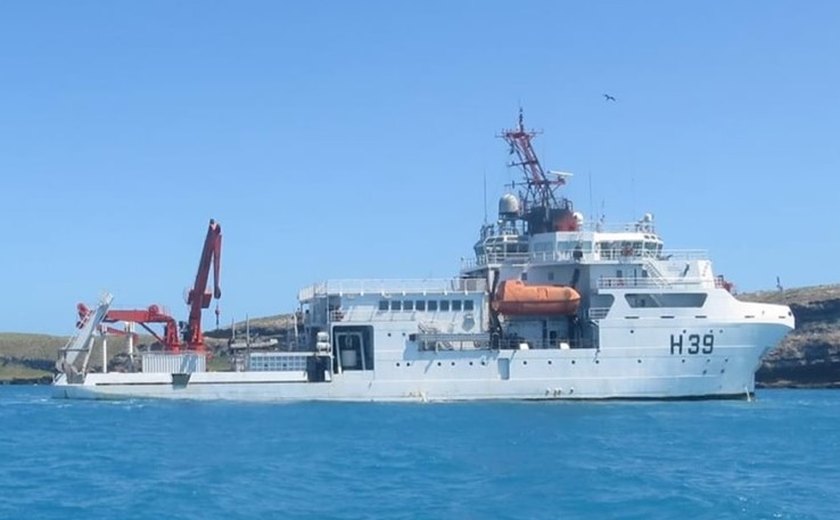 Navio de Pesquisa Hidroceanográfico 'Vital de Oliveira' estará aberto à visitação em Maceió