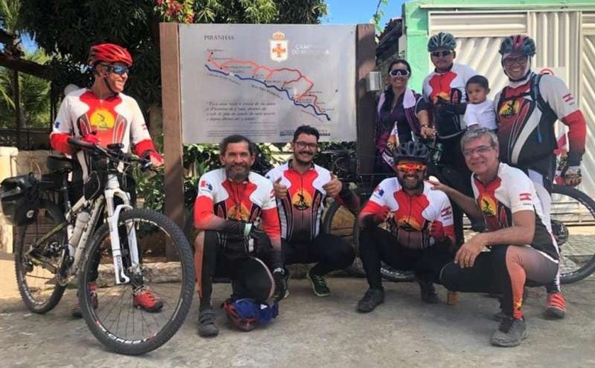 Cicloturistas alagoanos vão realizar expedição de Alagoas até a Bahia