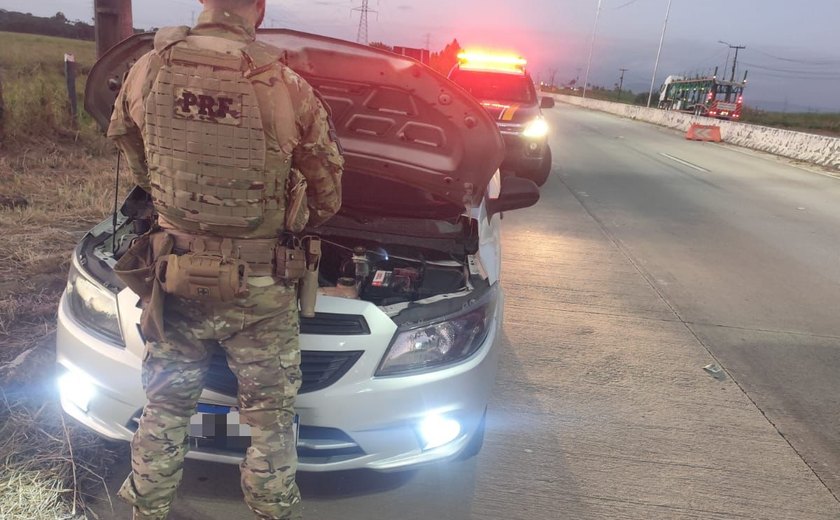 PRF prende homem por adulteração de veículo e receptação, em Maceió