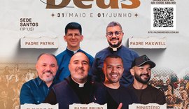Congresso de Adoração 'Sede de Deus 2025' reúne fiéis em Maceió com Padre Bruno Costa e Flavinho