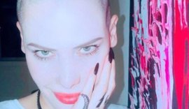 Mayana Moura fica careca para viver satanás em novela da Record
