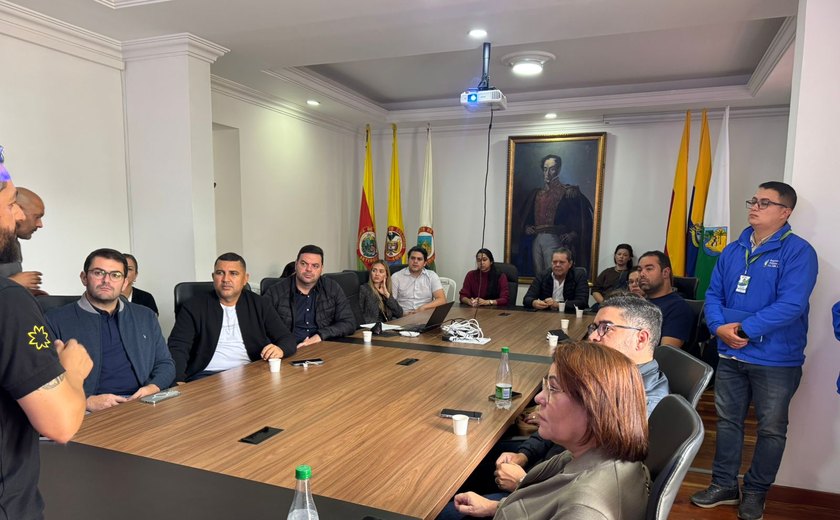 Vereadores de Maceió visitam Medellín para conhecer soluções que transformaram a cidade