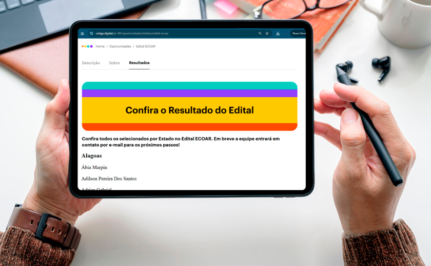 Veja os projetos de Alagoas que vão receber apoio do Instituto Equatorial, pelo Edital Ecoar