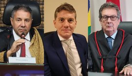 Márcio Roberto, Adivaldo Batista e Valter Acioly formam lista tríplice do TJ/AL