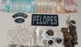 Mais de 130 pedras de crack são apreendidas com trio no sertão