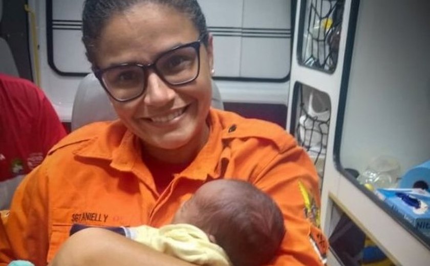 Corpo de Bombeiros salva bebê de 29 dias que estava engasgado com leite
