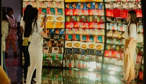 Locais instagramáveis chamam atenção do público da Bienal do Livro