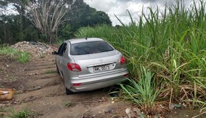 BPRv recupera veículo roubado abandonado na zona rural de Maceió