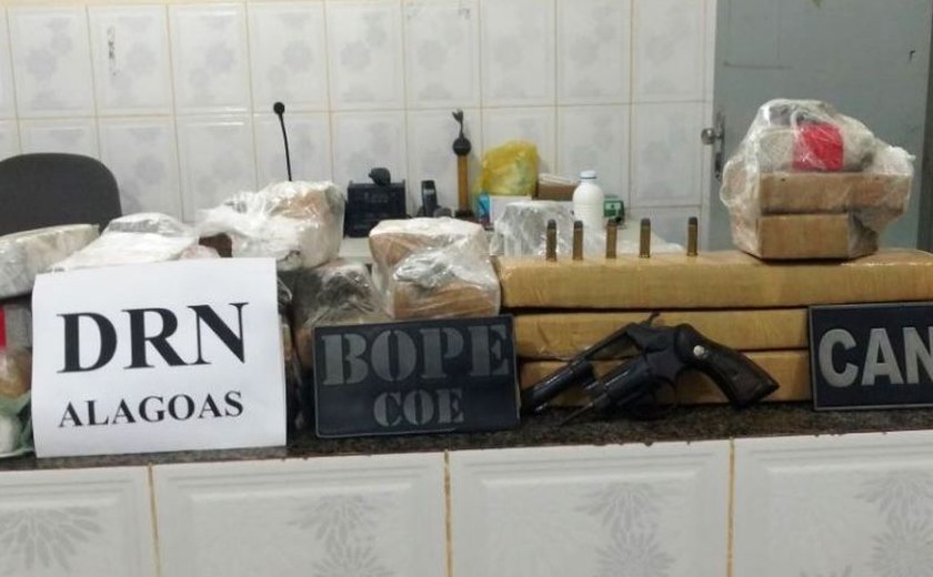 Ação integrada da SSP prende em SE responsável por enviar drogas para Alagoas
