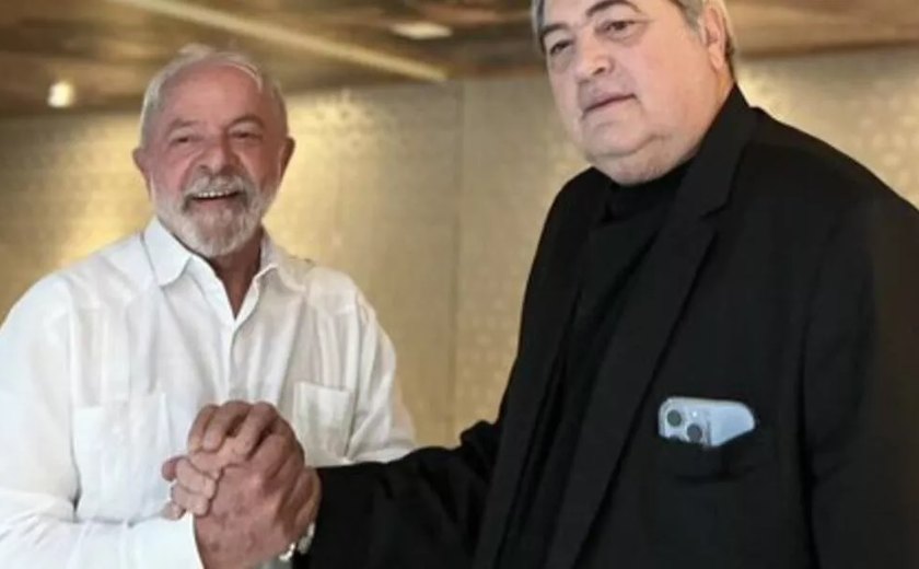 Datena se encontra com Lula para falar sobre o 'futuro do país'