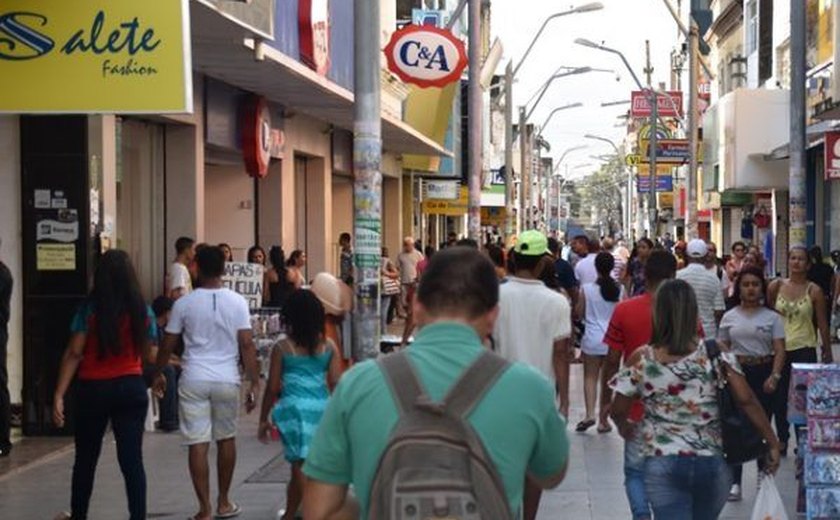 Em Maceió, diminui o número de consumidores com contas em atraso