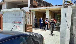 GGI dos Bairros e Defesa Civil visitam família que anunciou volta a imóvel no Pinheiro
